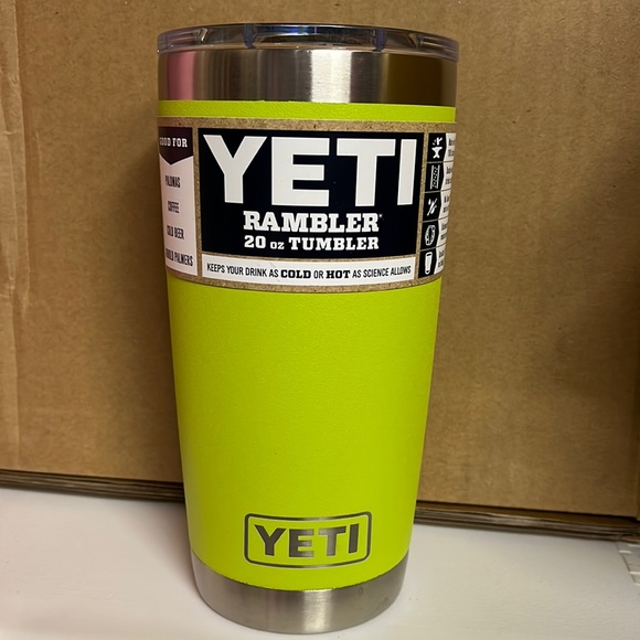 Yeti Other Nwt Chartreuse 2 Ounce Yeti Tumblr Retired Color Poshmark